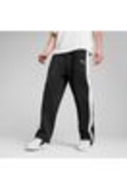 Puma Black Mens T7 Always On Relaxed Track Joggers - Image 1 of 1