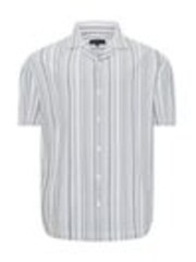 BadRhino Big & Tall White 100% Cotton Stripe Shirt - Image 1 of 1