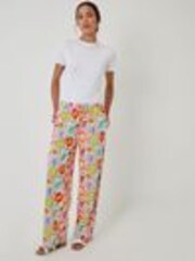 Threadbare Red Jersey Wide Leg Trousers - Image 1 of 1