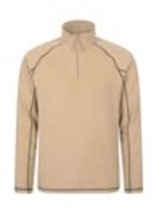 Mountain Warehouse Cream Mens Ashbourne II Half Zip Fleece - Image 1 of 1