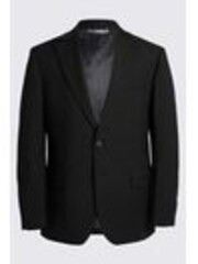 MOSS Black Regular Fit Stretch Jacket - Image 1 of 1