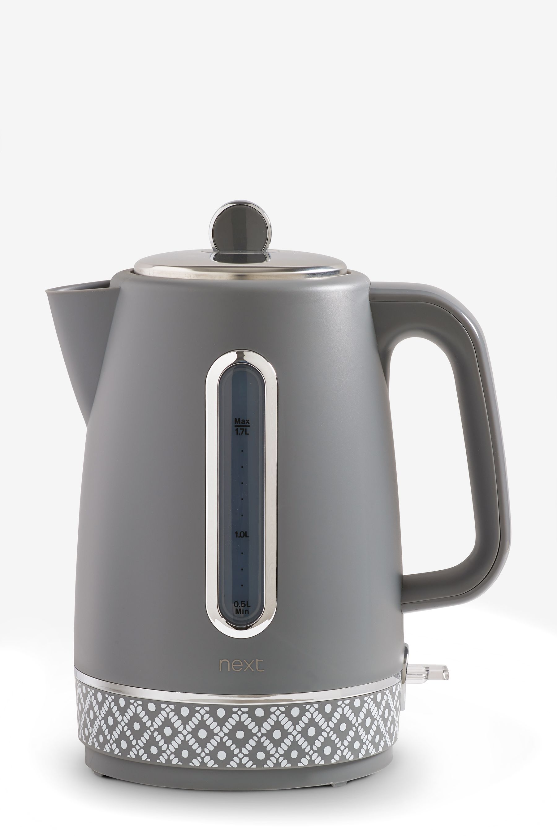 Buy Grey Geometric Kettle from the Next UK online shop