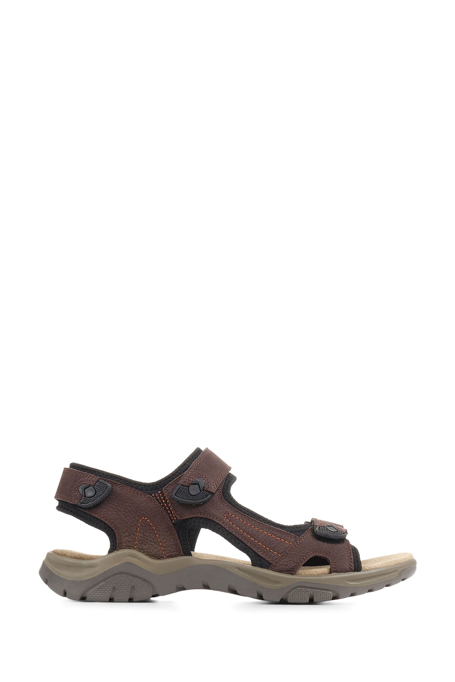 Buy Pavers Brown Leather Walking Sandals from the Next UK online shop