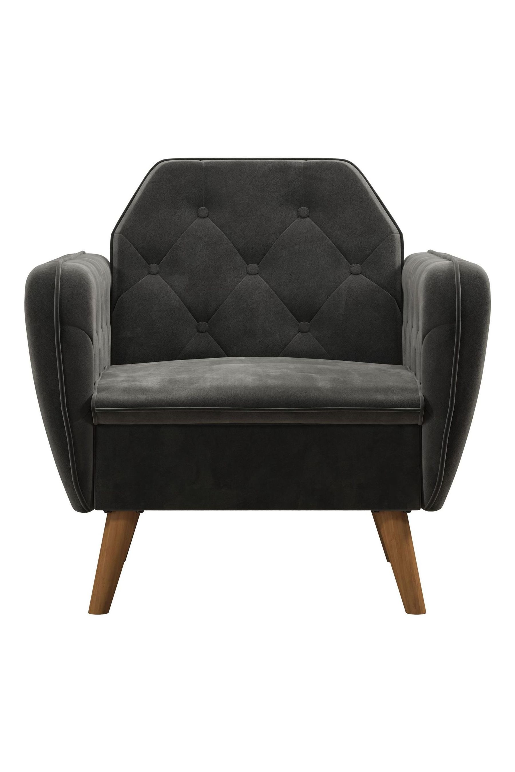 Buy Novogratz Blue Teresa Velvet Memory Teresa Velvet Memory Foam