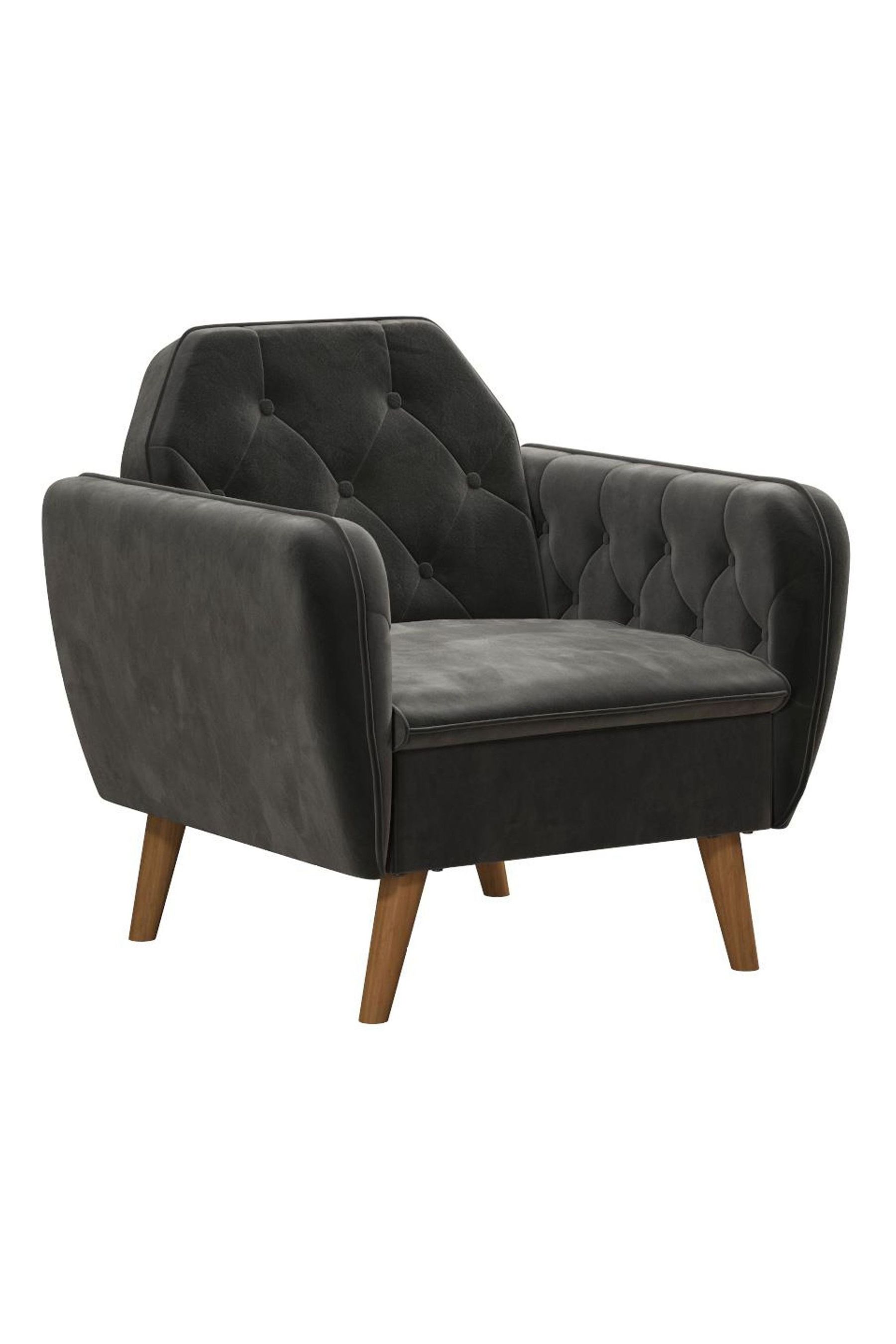 Buy Novogratz Blue Teresa Velvet Memory Teresa Velvet Memory Foam