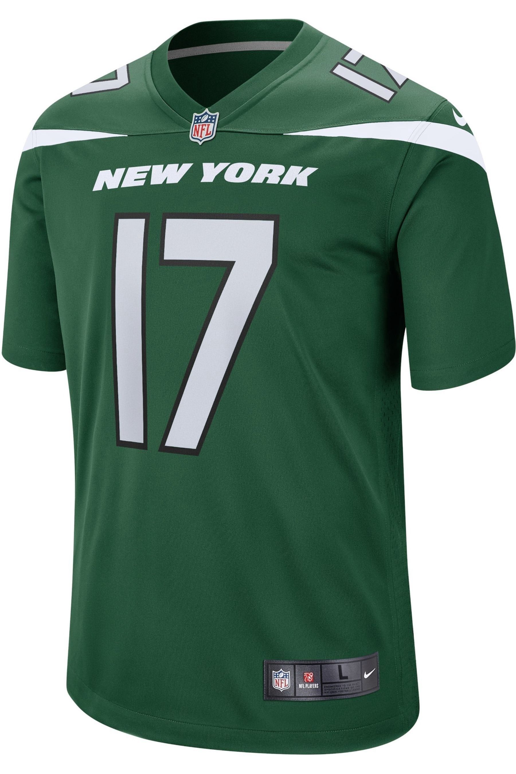 Buy Nike Green NFL New York Jets Home Game Jersey Garrett Wilson from
