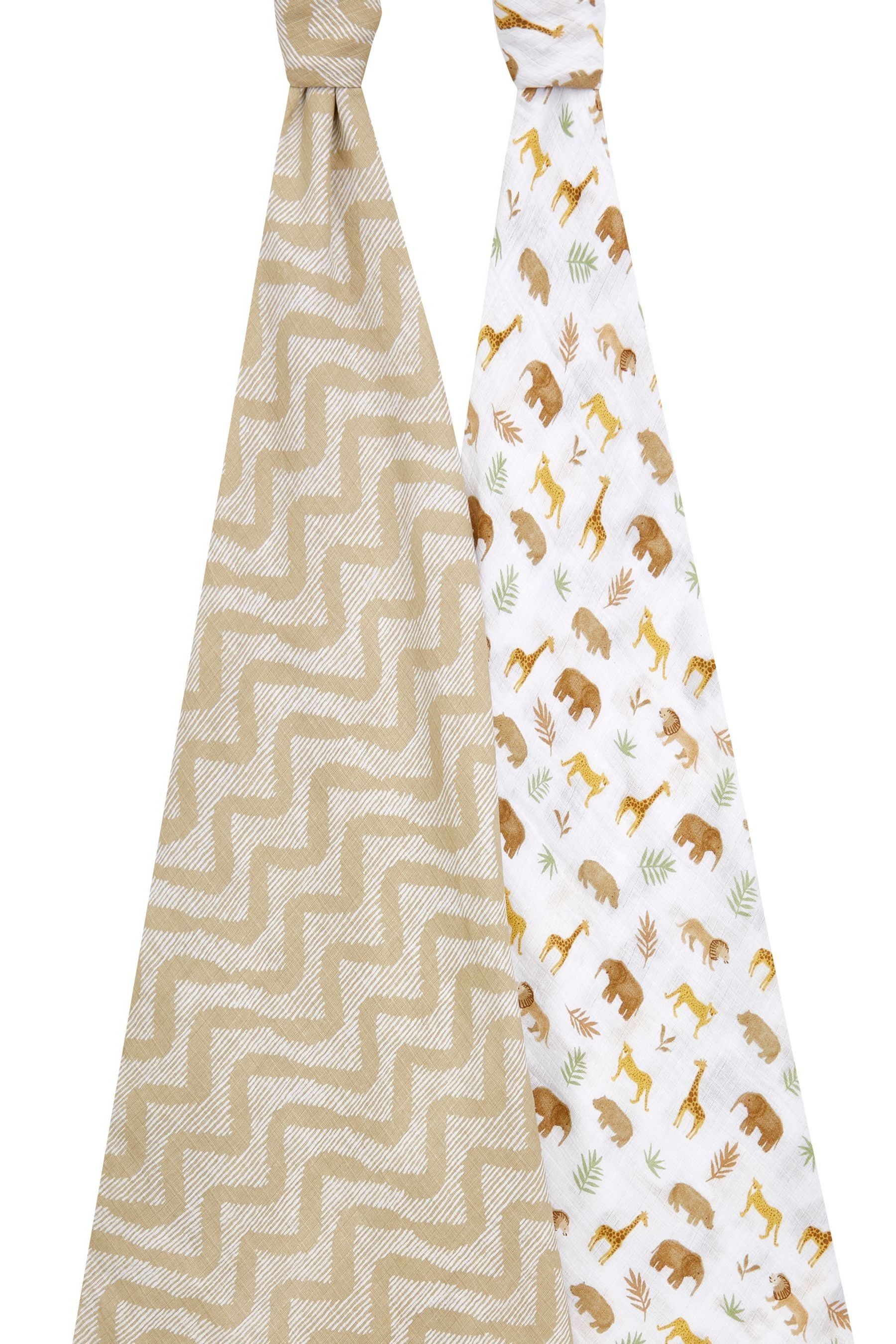 Buy aden+anais Animal Print Essentials Tanzania Cotton Muslin Blanket 2