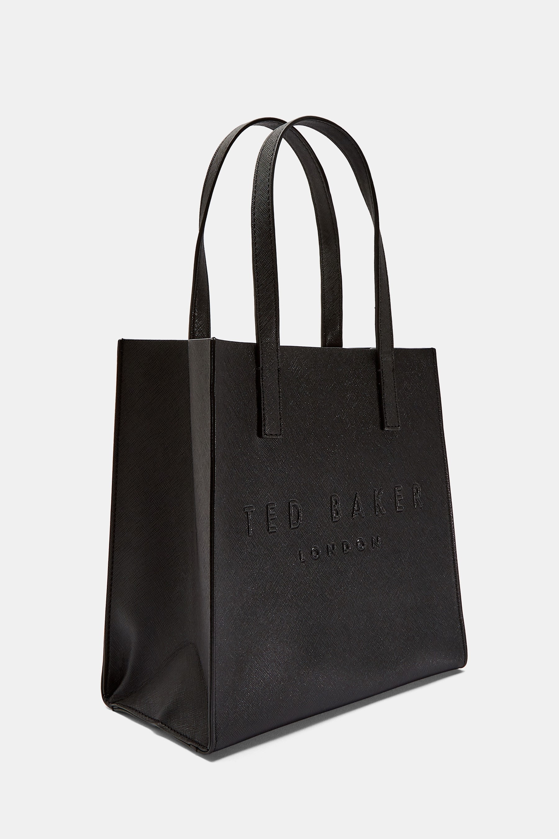 Buy Ted Baker Black Crosshatch Small Icon Bag from Next Ireland