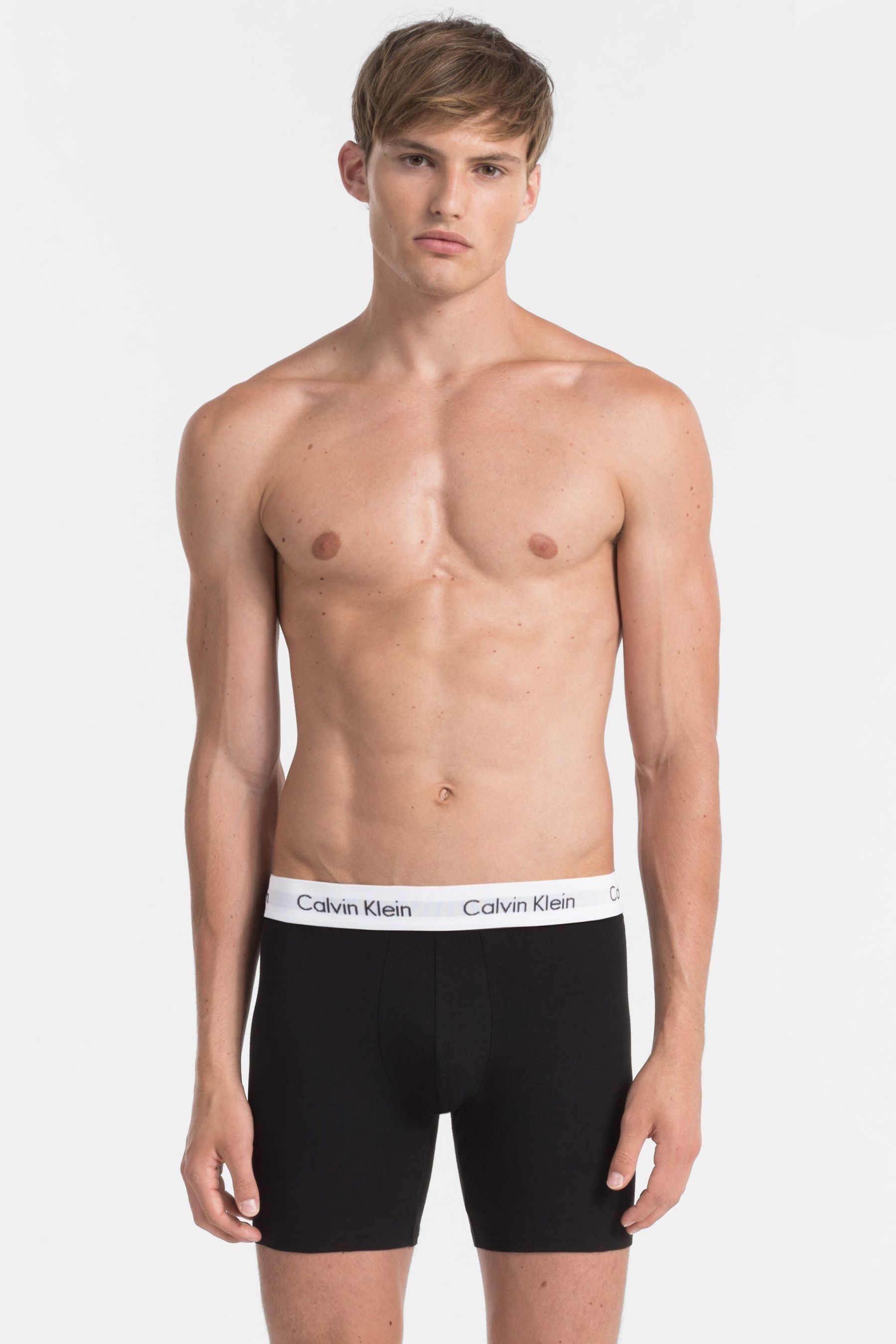 Buy Calvin Klein Cotton Stretch Boxer Briefs Three Pack from the Next
