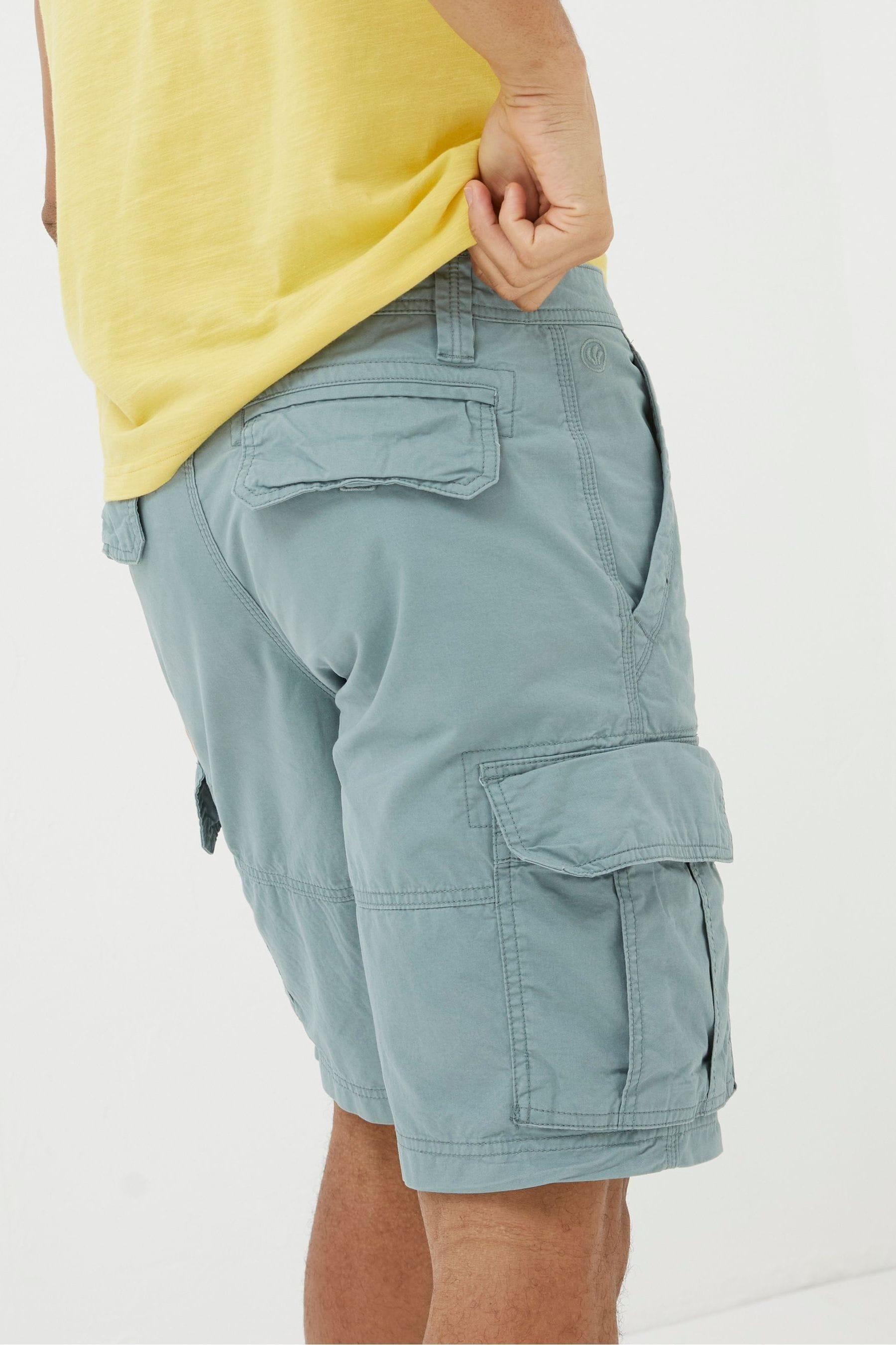 Buy FatFace Light Blue Bude Lightweight Cargo Shorts from the Next UK