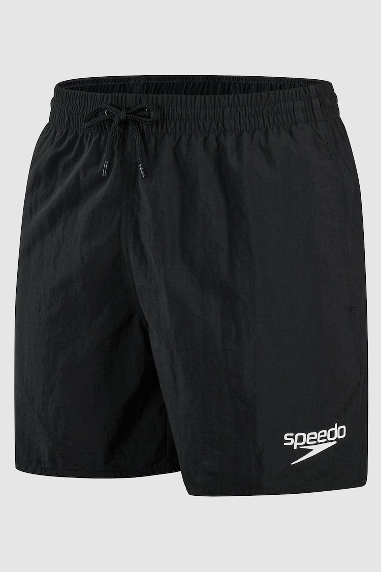 Speedo Black Mens Essential Swim Shorts - Image 1 of 1