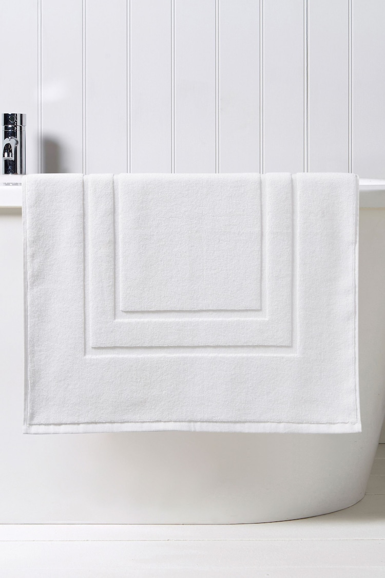 Christy White Brixton 850GSM 100% Cotton Bath Mat - Image 1 of 1