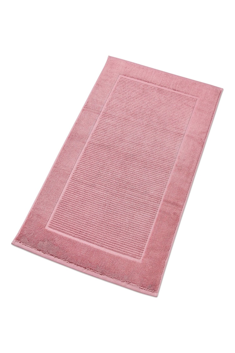 Christy Blush Pink Supreme 1000GSM 100% Cotton Bat Mat - Image 1 of 1