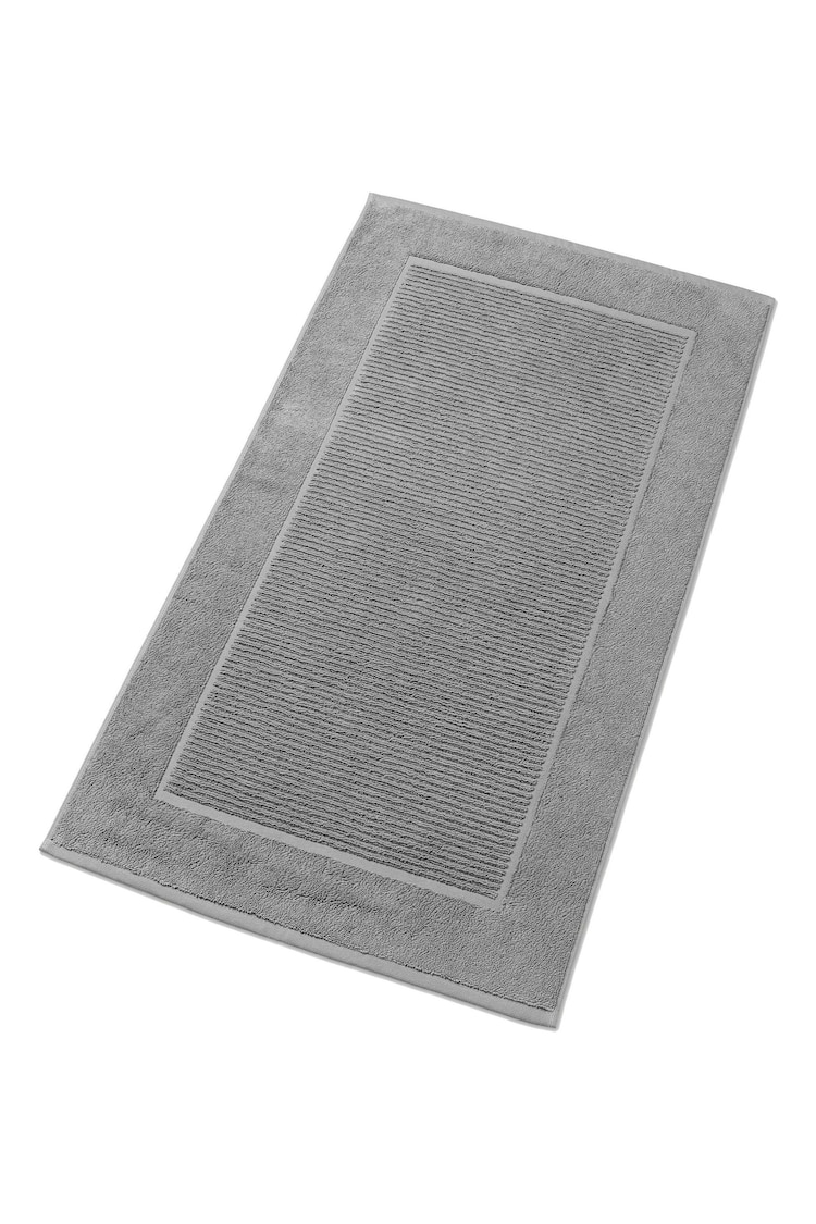 Christy Silver Grey Supreme 1000GSM 100% Cotton Bat Mat - Image 1 of 1