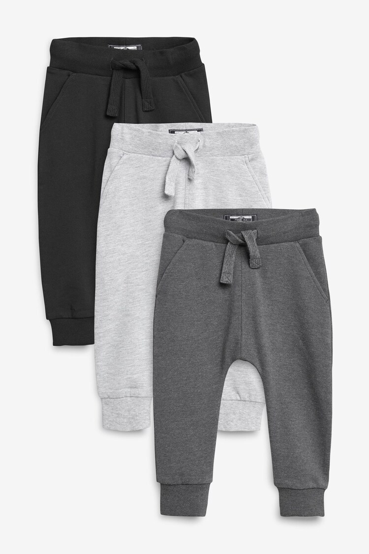Mono - Jogginghosen in Super Skinny-Fit, 3er-Pack (3 M.–7 J.) - Bild 1 von 1 Mono - Jogginghosen in Super Skinny-Fit, 3er-Pack (3 M.–7 J.) - Bild 1 von 1