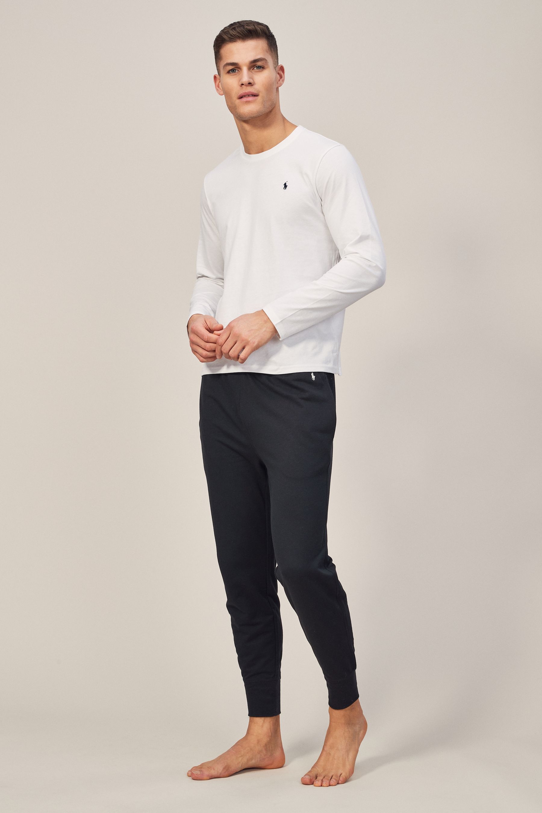 Buy Polo Ralph Lauren® Logo Long Sleeve T-Shirt from the Next UK online ...