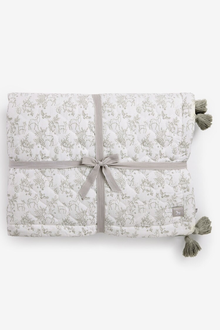 The Little Tailor White 100% Cotton Quilt - Image 1 of 1