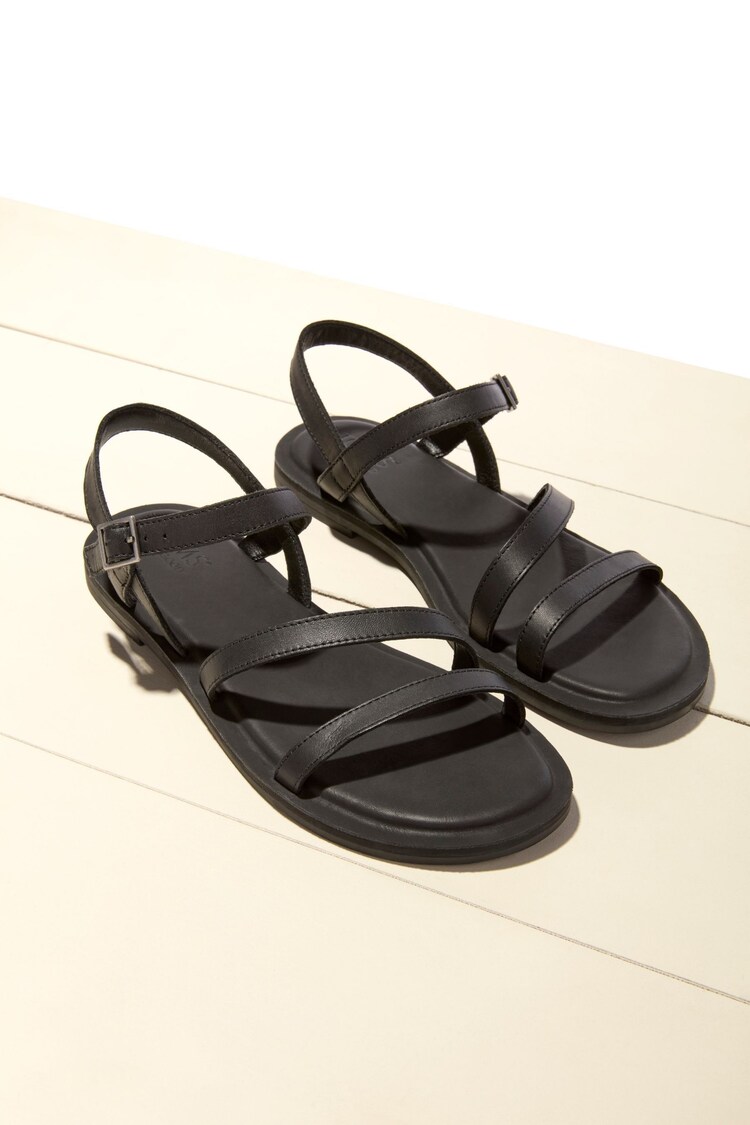 TOMS Kira Leather Sandals - Image 1 of 1