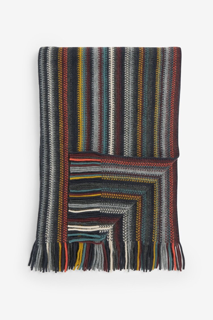 Multicolour Knitted Scarf - Image 1 of 1