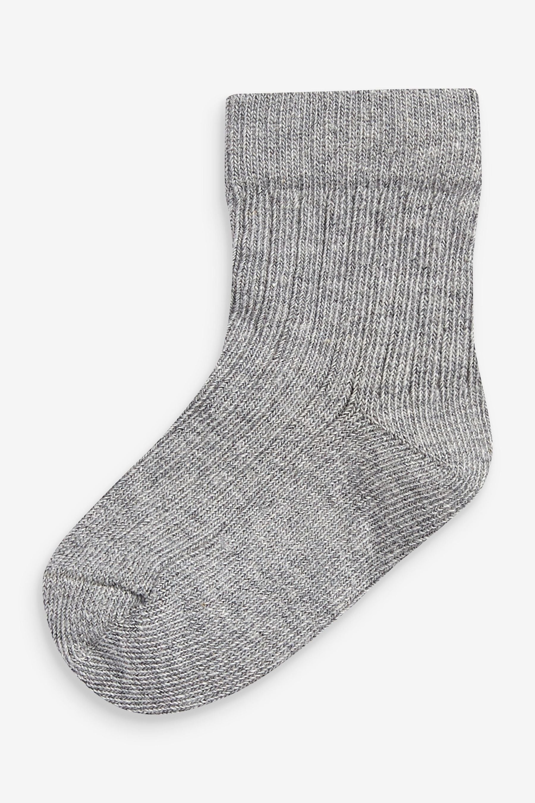 Buy Blue Baby Rib Socks 7 Packs (0mths-2yrs) from the Next UK online shop