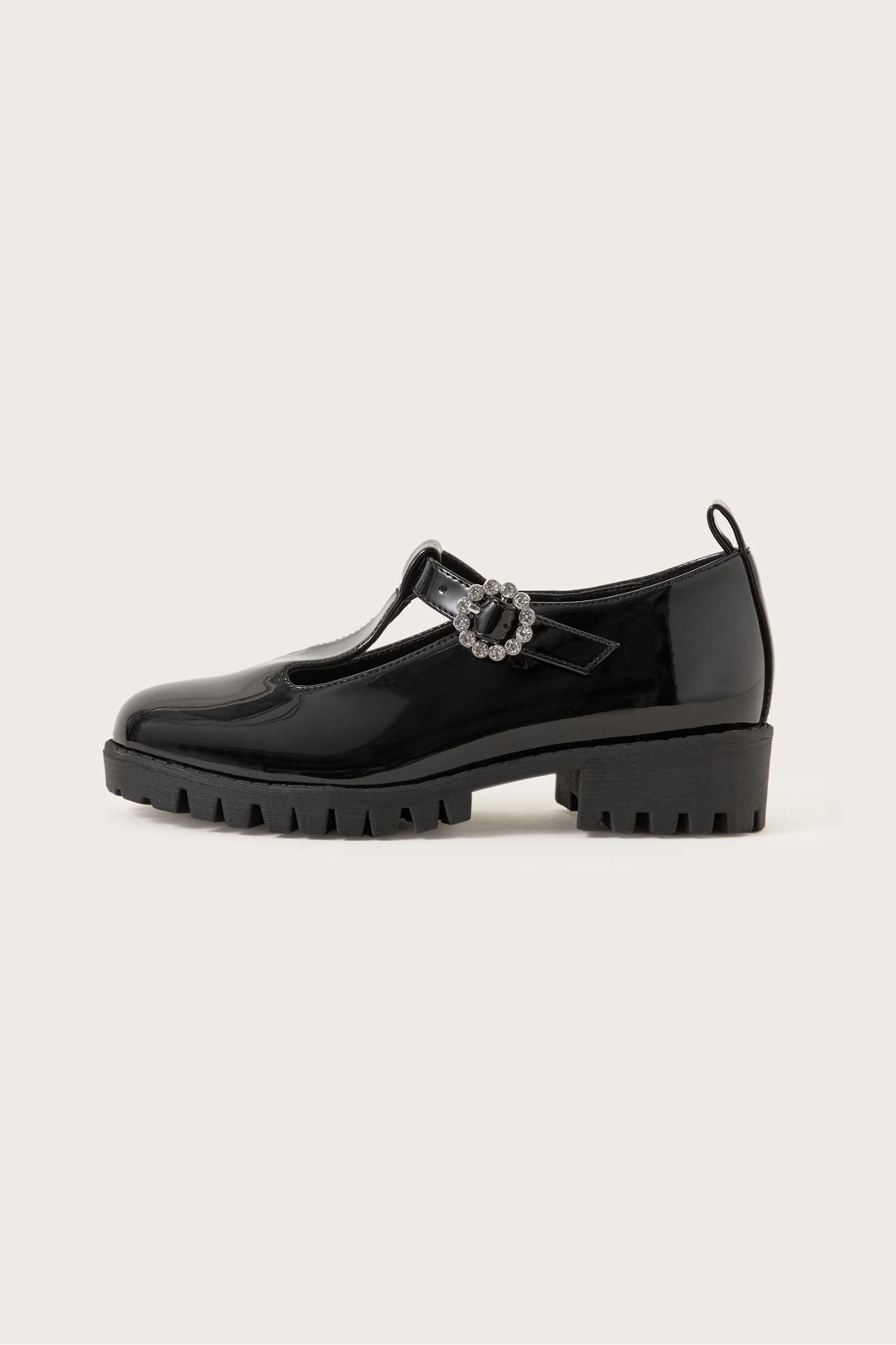 Buy Monsoon Patent Mary Jane Black Shoes from the Next UK online shop