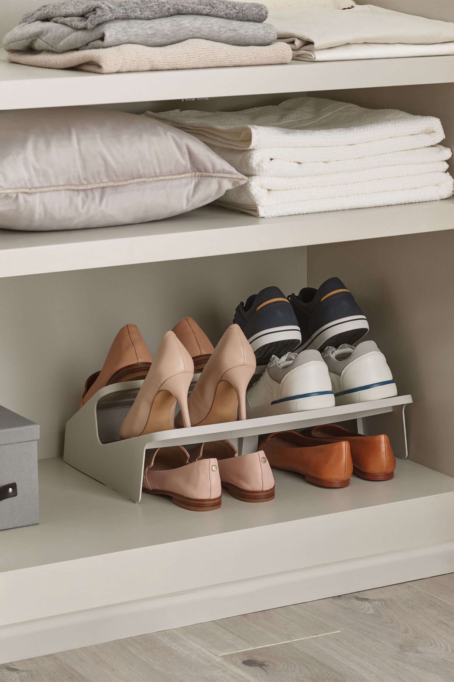 Buy Joseph Joseph Shoe-In Ecru Large Shoe Rack from the Next UK online shop