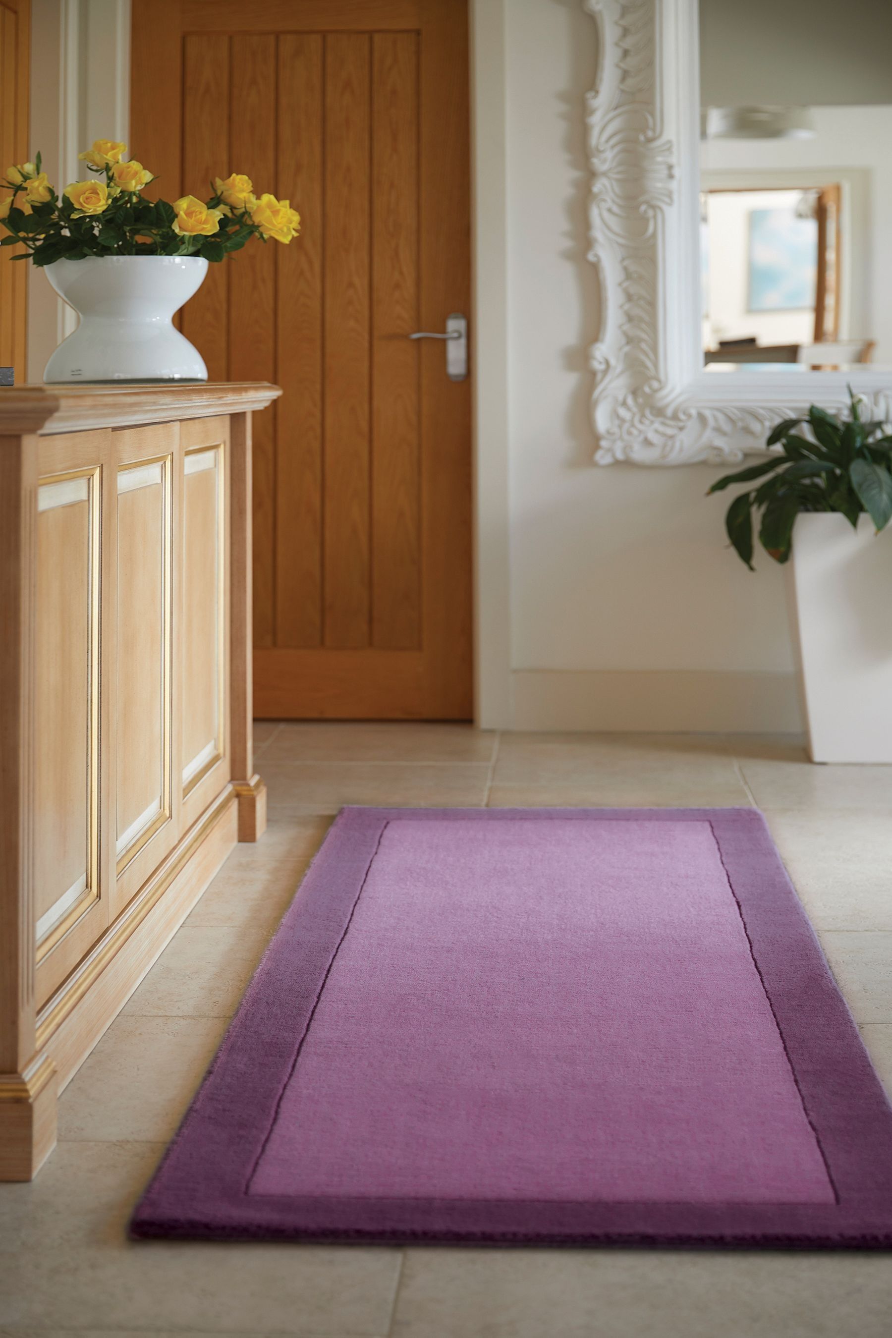 Buy Origin Rug Collection. Mauve Borders Rug from the Next UK online shop
