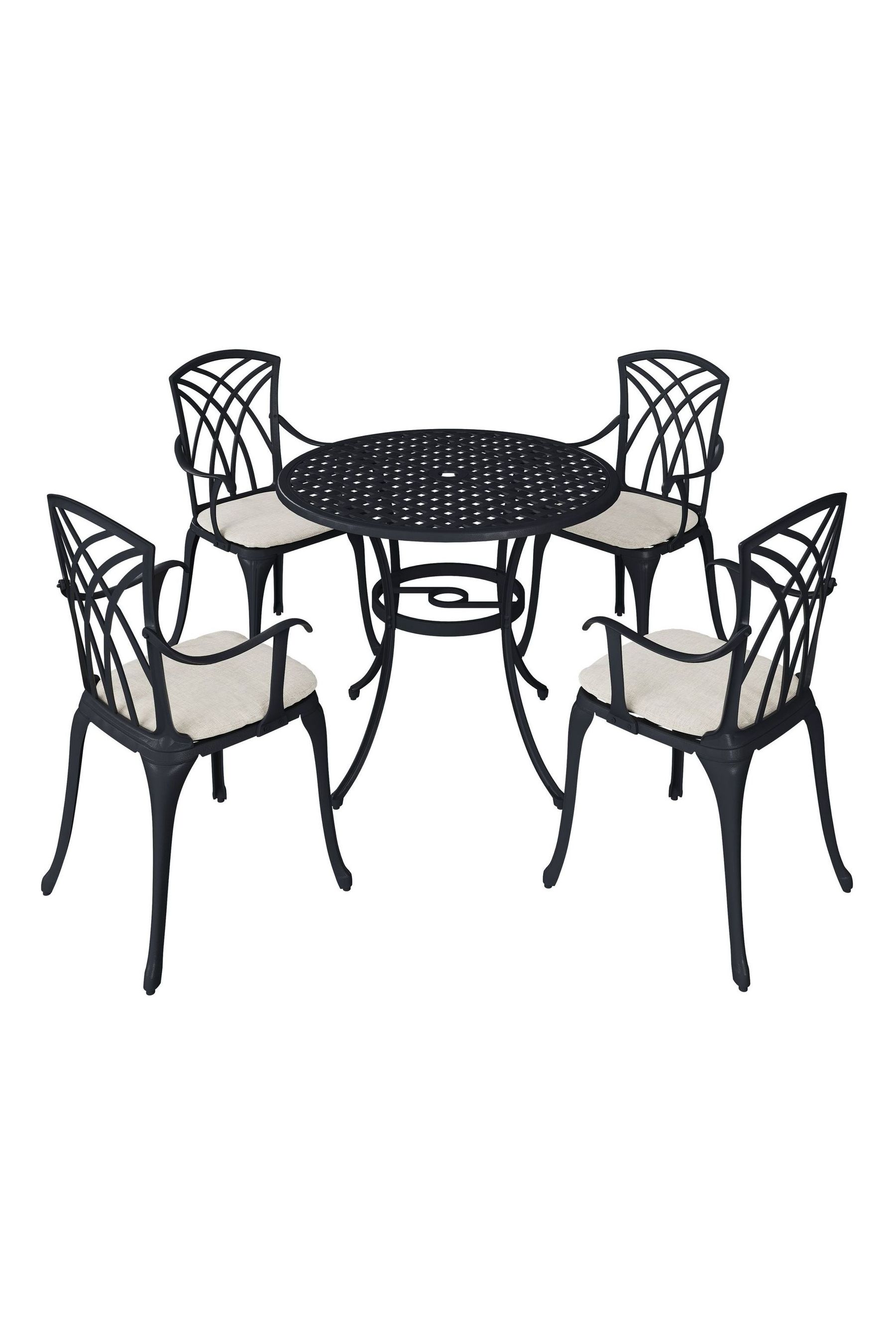 Buy Charles Bentley Silver Garden Cast Aluminium Stamford 5 Piece