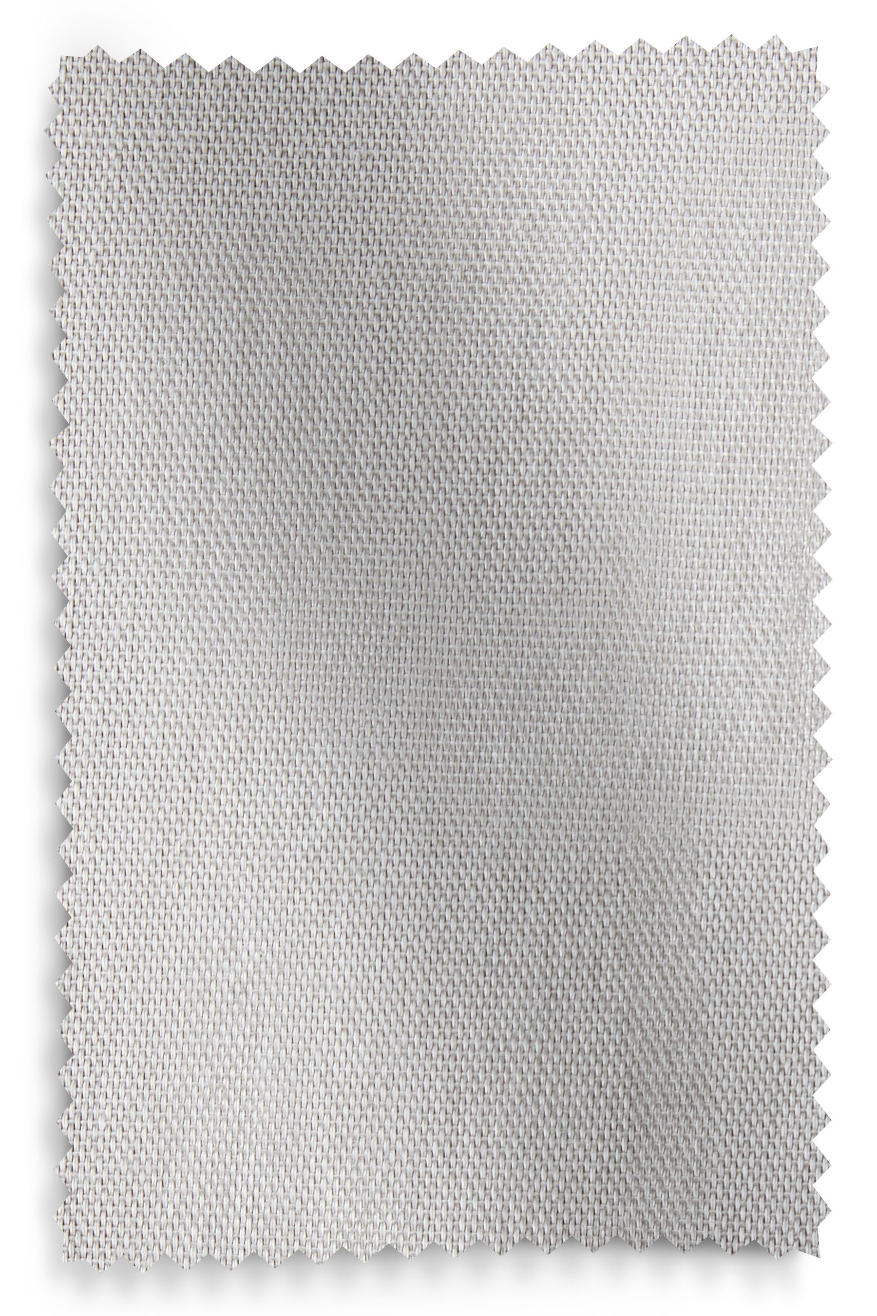 Buy Silver Grey Cotton Blackout/Thermal Pencil Pleat Curtains from Next