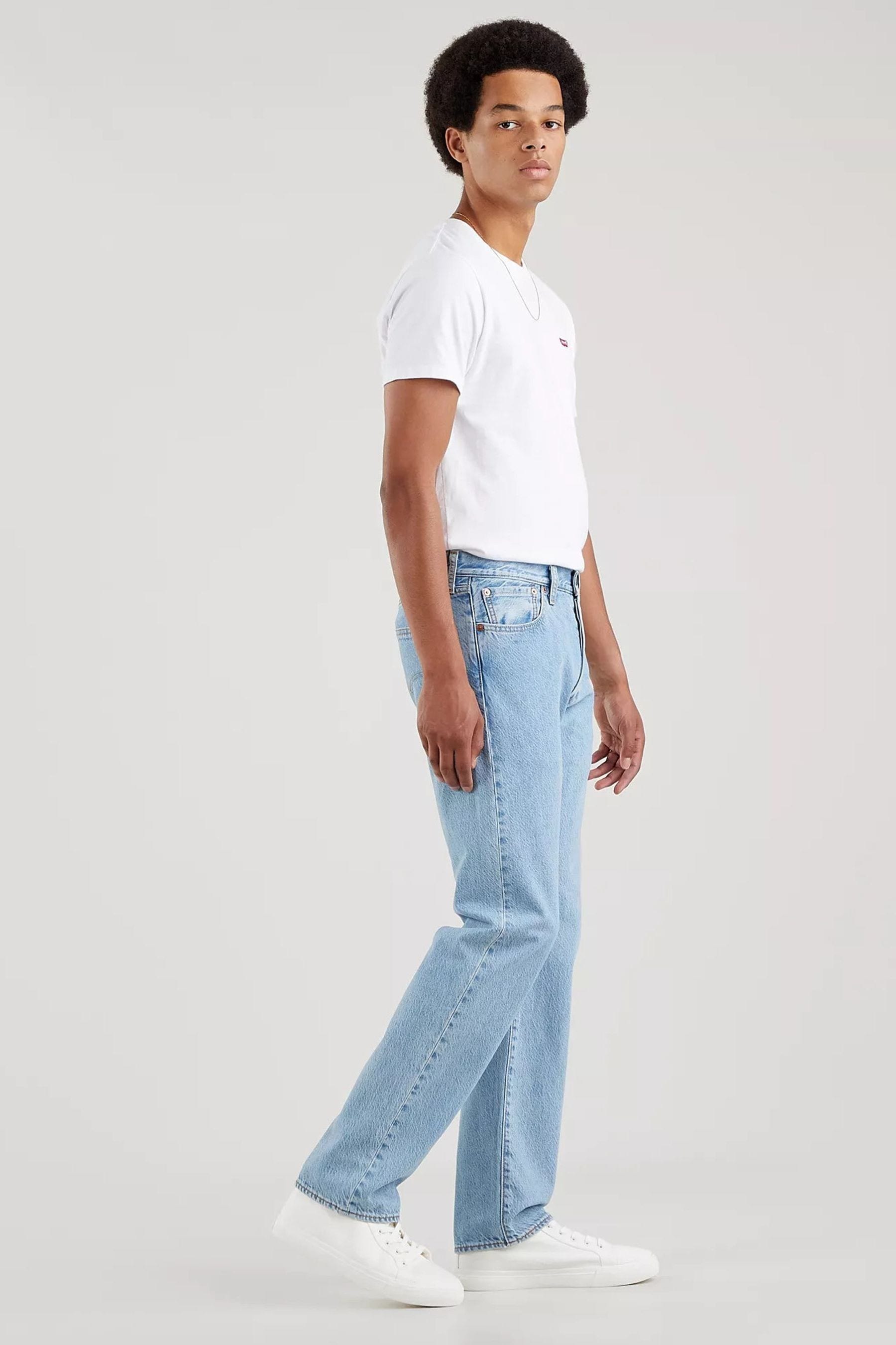 Buy Levi's® Blue 501® Straight Fit Jeans from the Next UK online shop