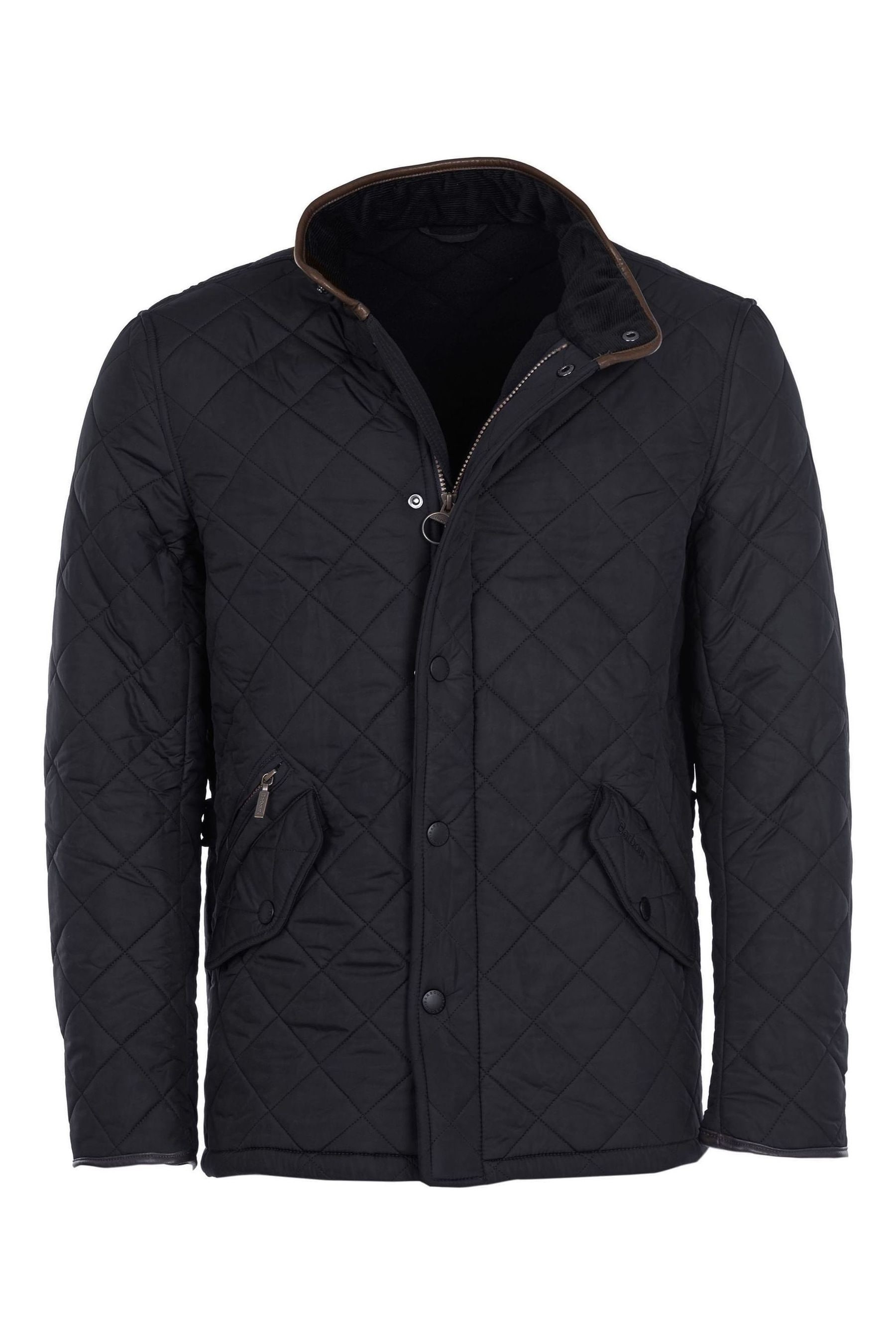 Buy Barbour® Navy Powell Quilted Jacket from the Next UK online shop