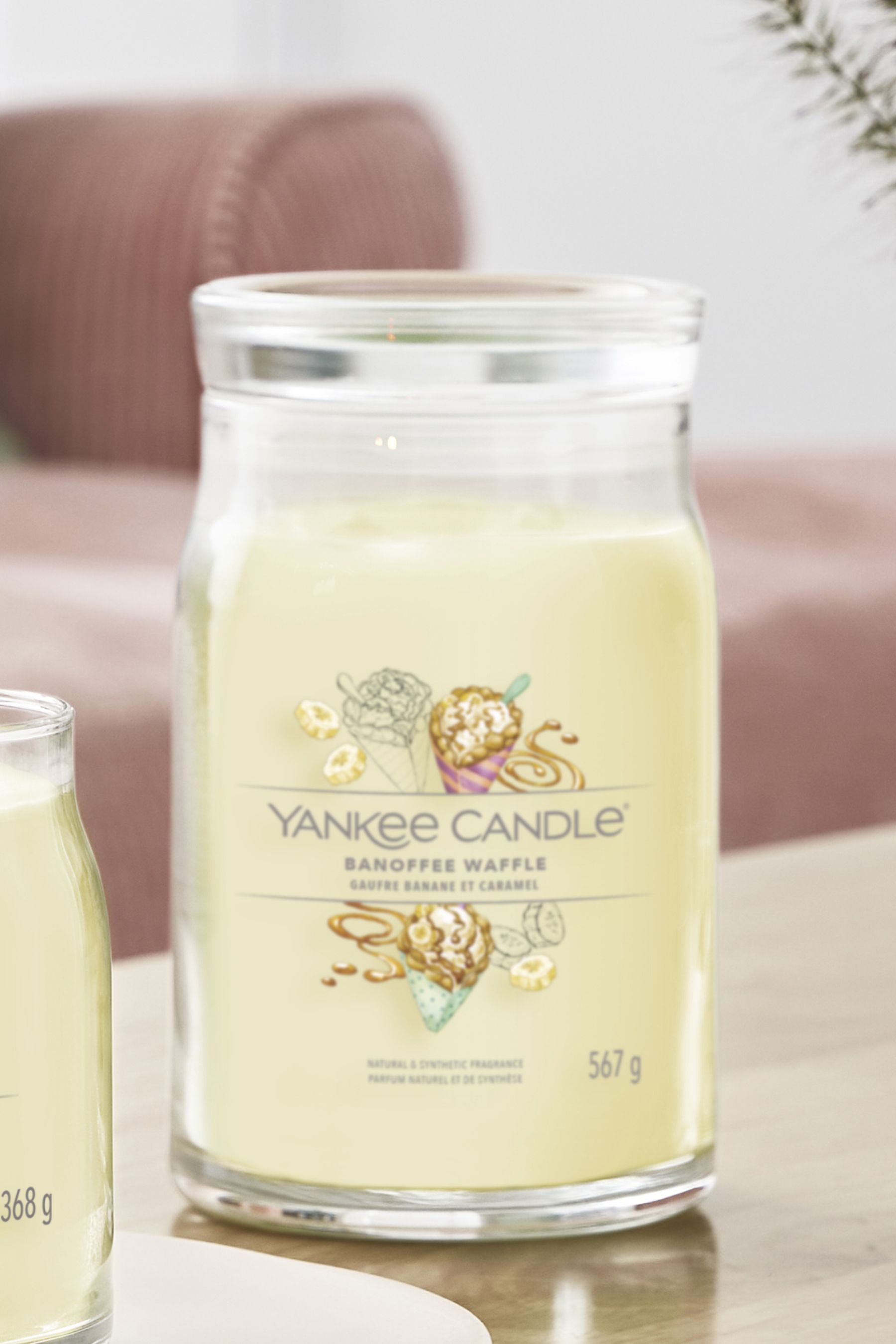 Buy Yankee Candle Signature Large Jar Scented Candle Banoffee Waffle