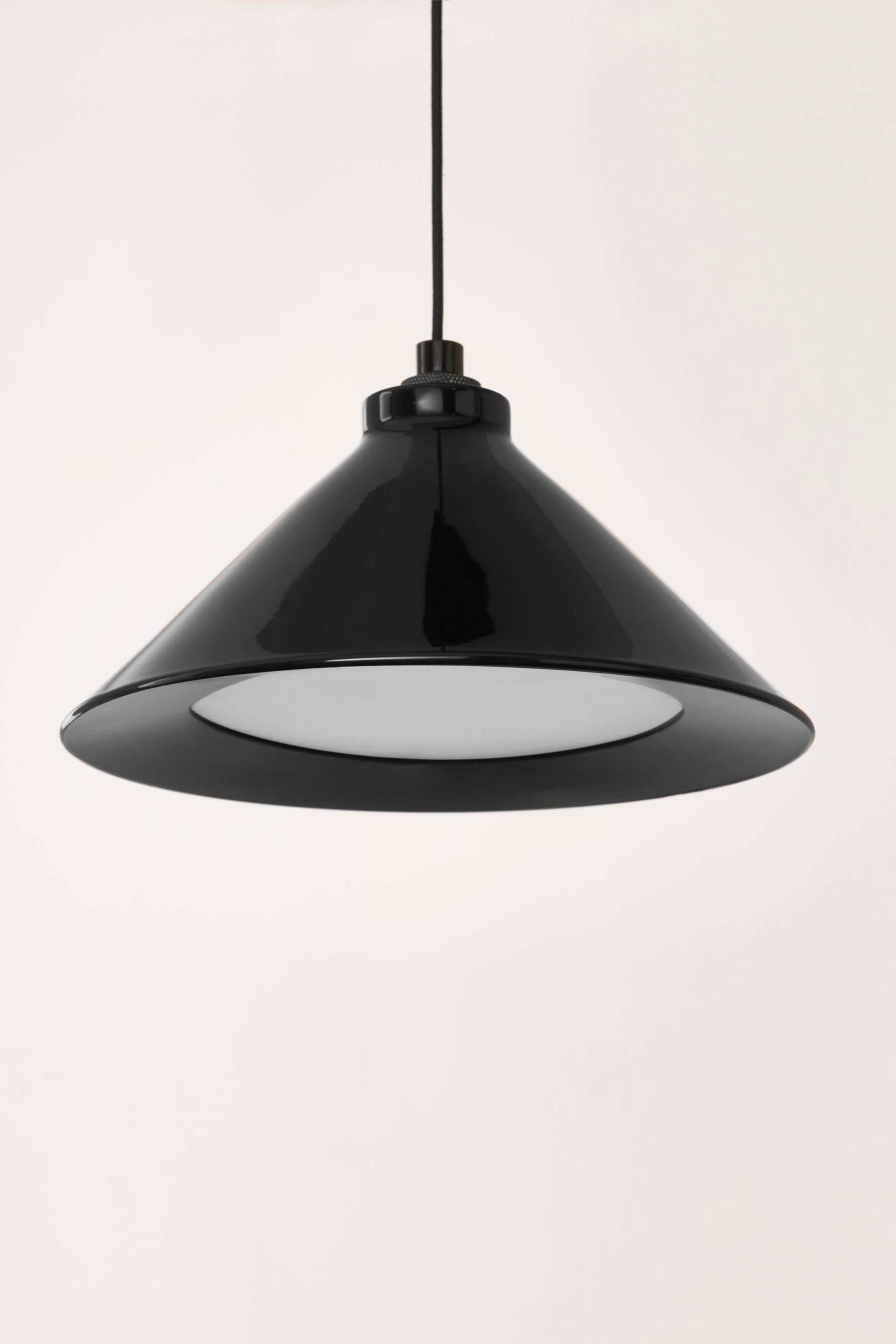 Buy Jasper Conran London Black 3 Light Triangle Pendant Ceiling Light ...