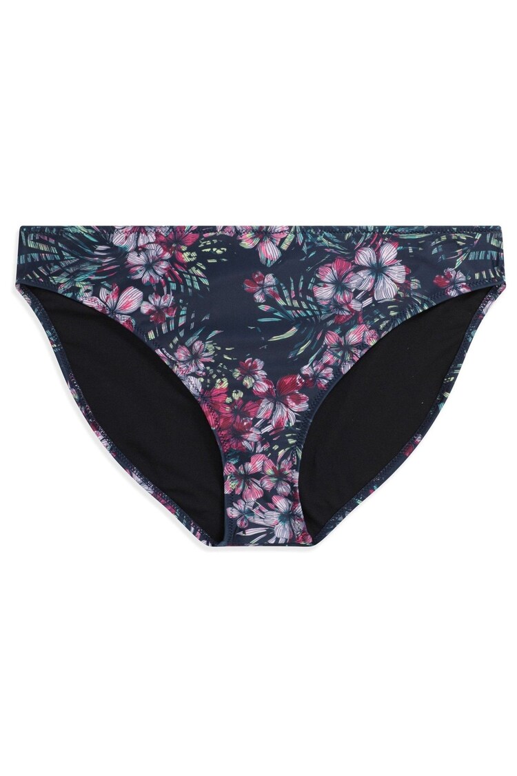 Animal Blue Womens Docks Printed Bikini Bottoms - Image 1 of 1