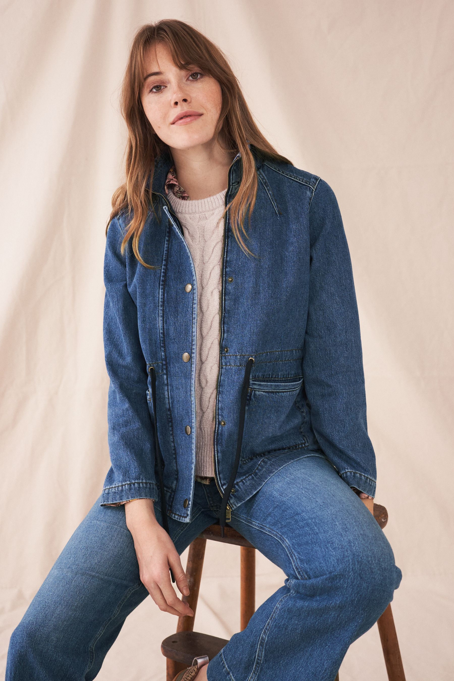 Buy White Stuff Denim Layla Denim Jacket from Next Ireland