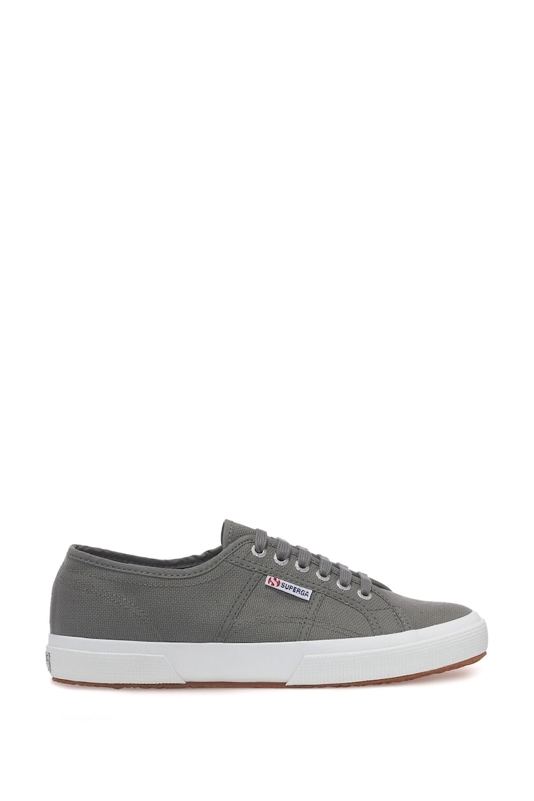 Серый - Superga Womens 2750 Cotu Canvas Trainers - Image 1 of 1