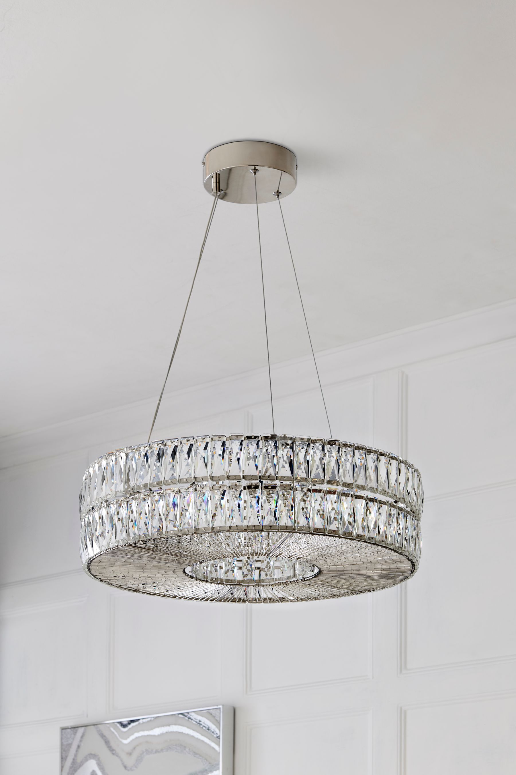 Buy Clear Aria Chandelier Large from the Next UK online shop