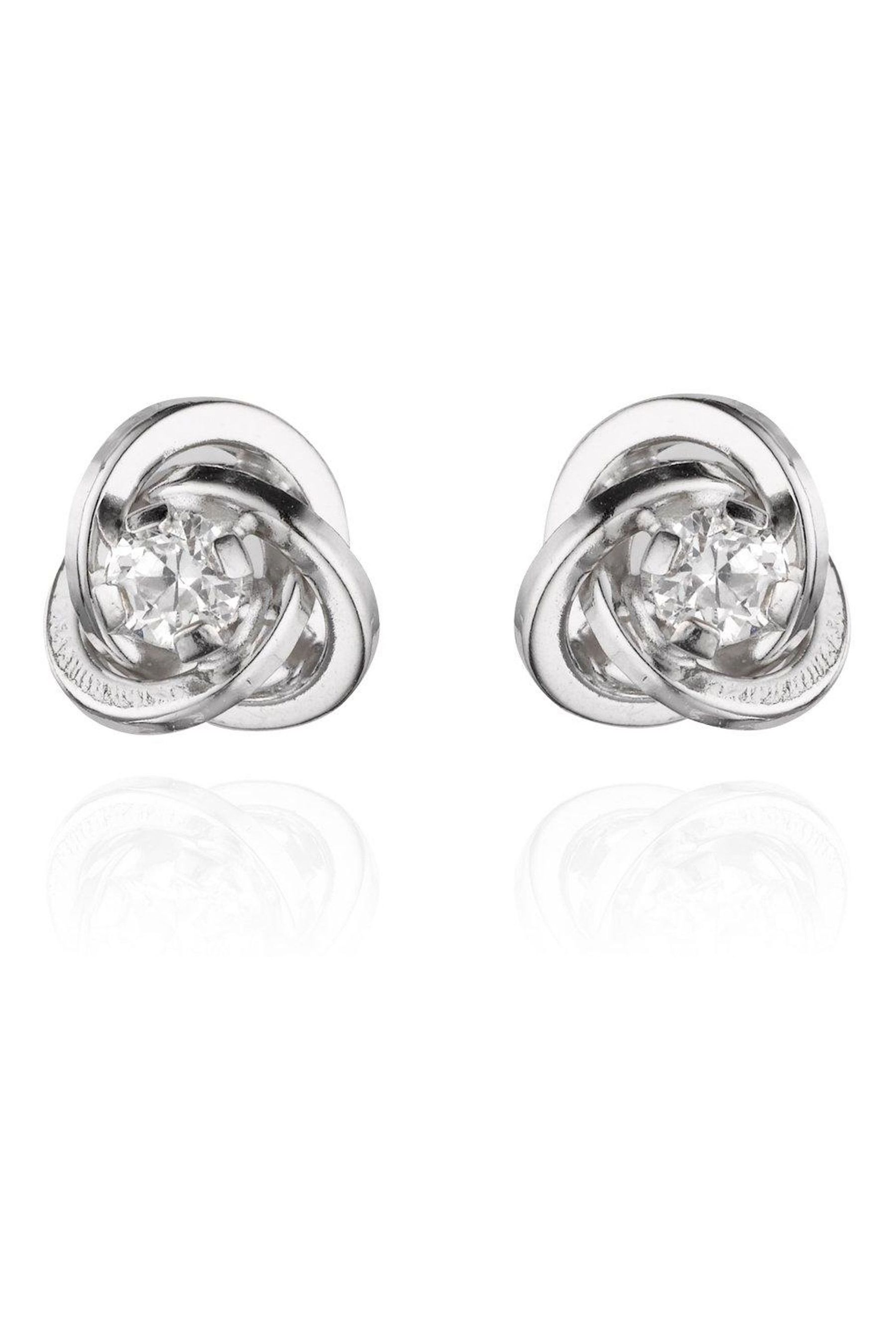 Buy Beaverbrooks 9ct Cubic Zirconia Stud Earrings from the Next UK