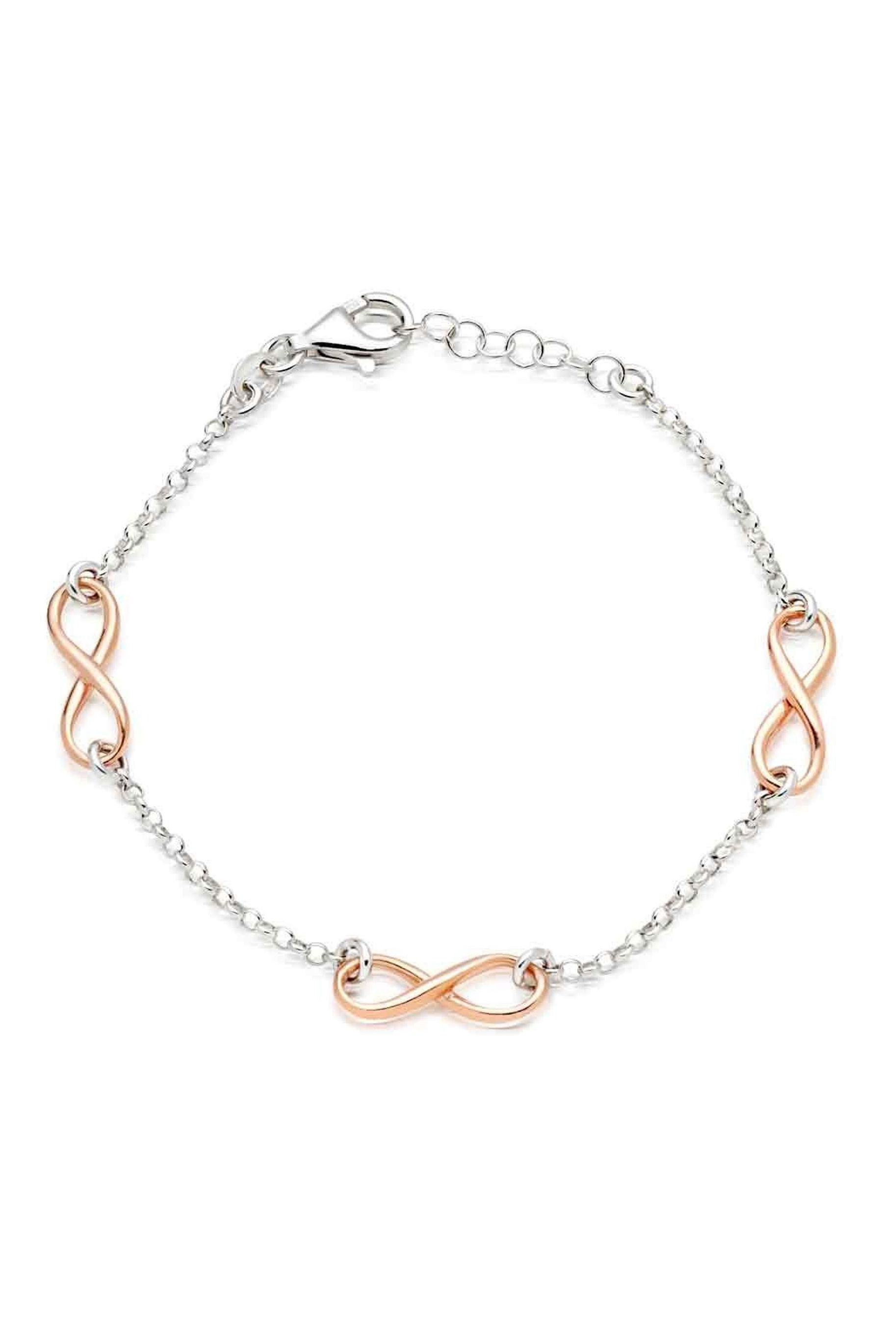 Buy Beaverbrooks Plated Infinity Bracelet from the Next UK online shop