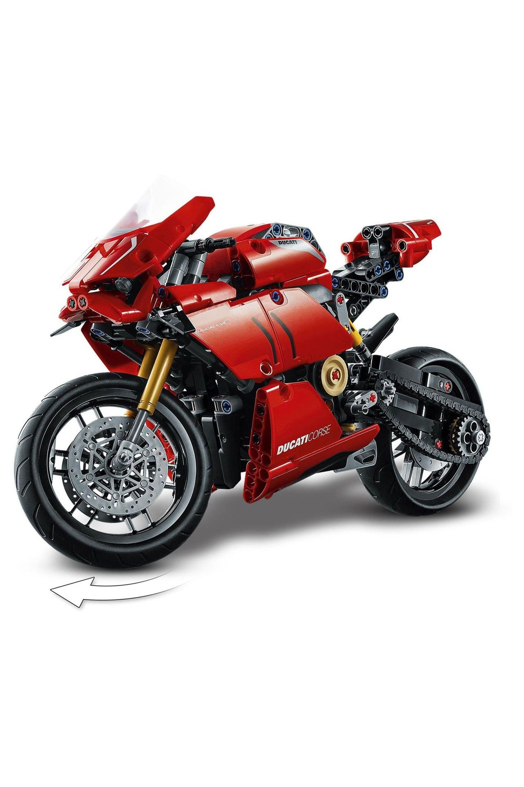 lego technic ducati panigale v4 r motorbike model set 42107
