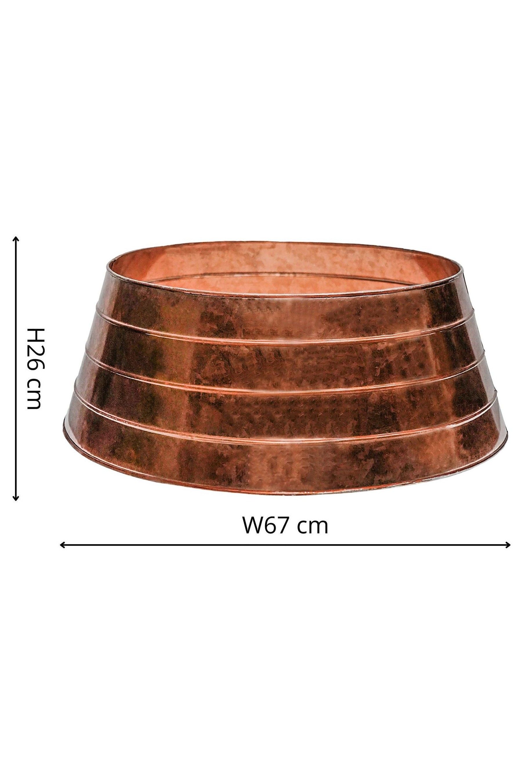 Buy Ivyline Copper Metal Christmas Tree Skirt from the Next UK online shop