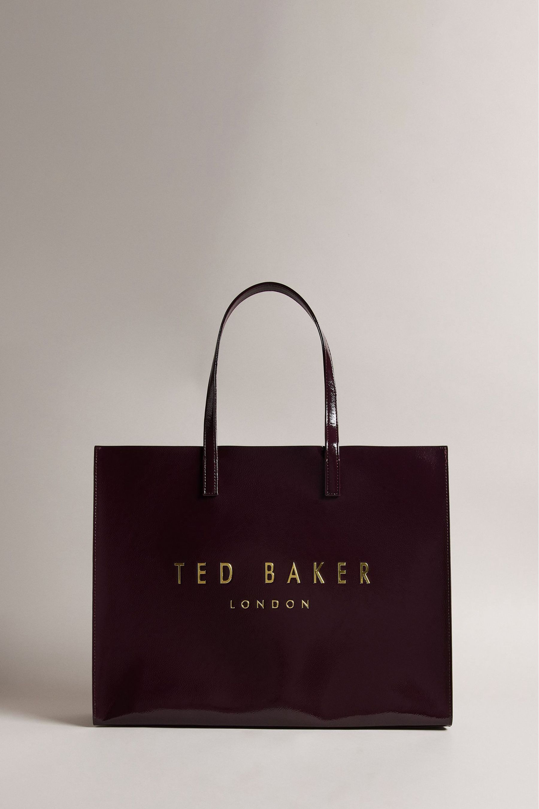 Buy Ted Baker Purple Crikon Crinkle Ew Icon Tote Bag from the Next UK ...