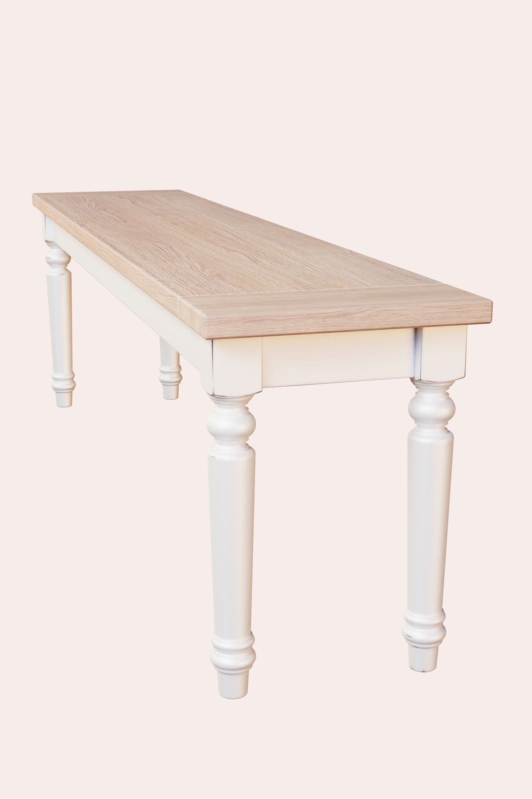Buy Laura Ashley White Dorset Dining Bench from the Next UK online shop