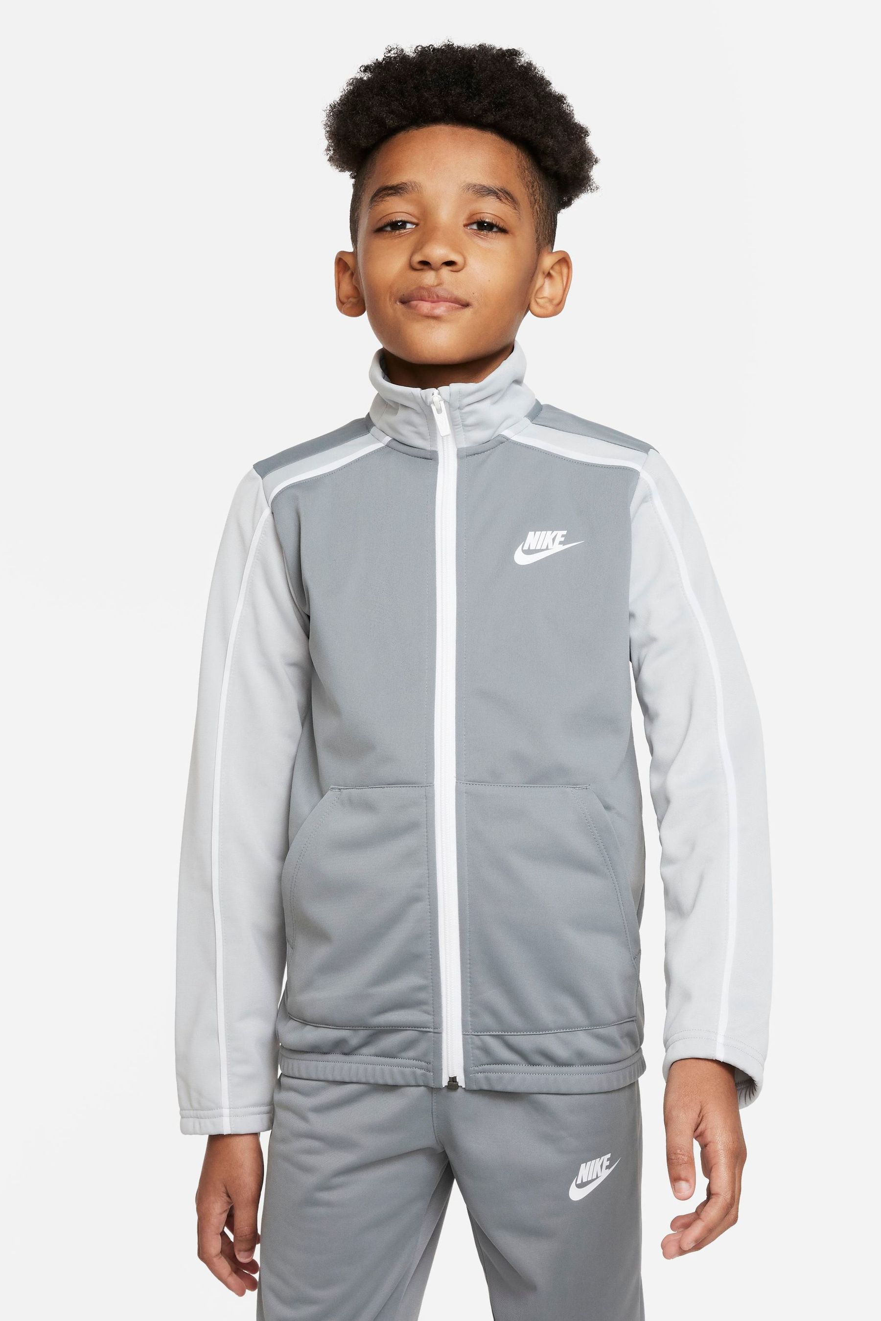 Buy Nike Grey Sportswear Tracksuit from the Next UK online shop