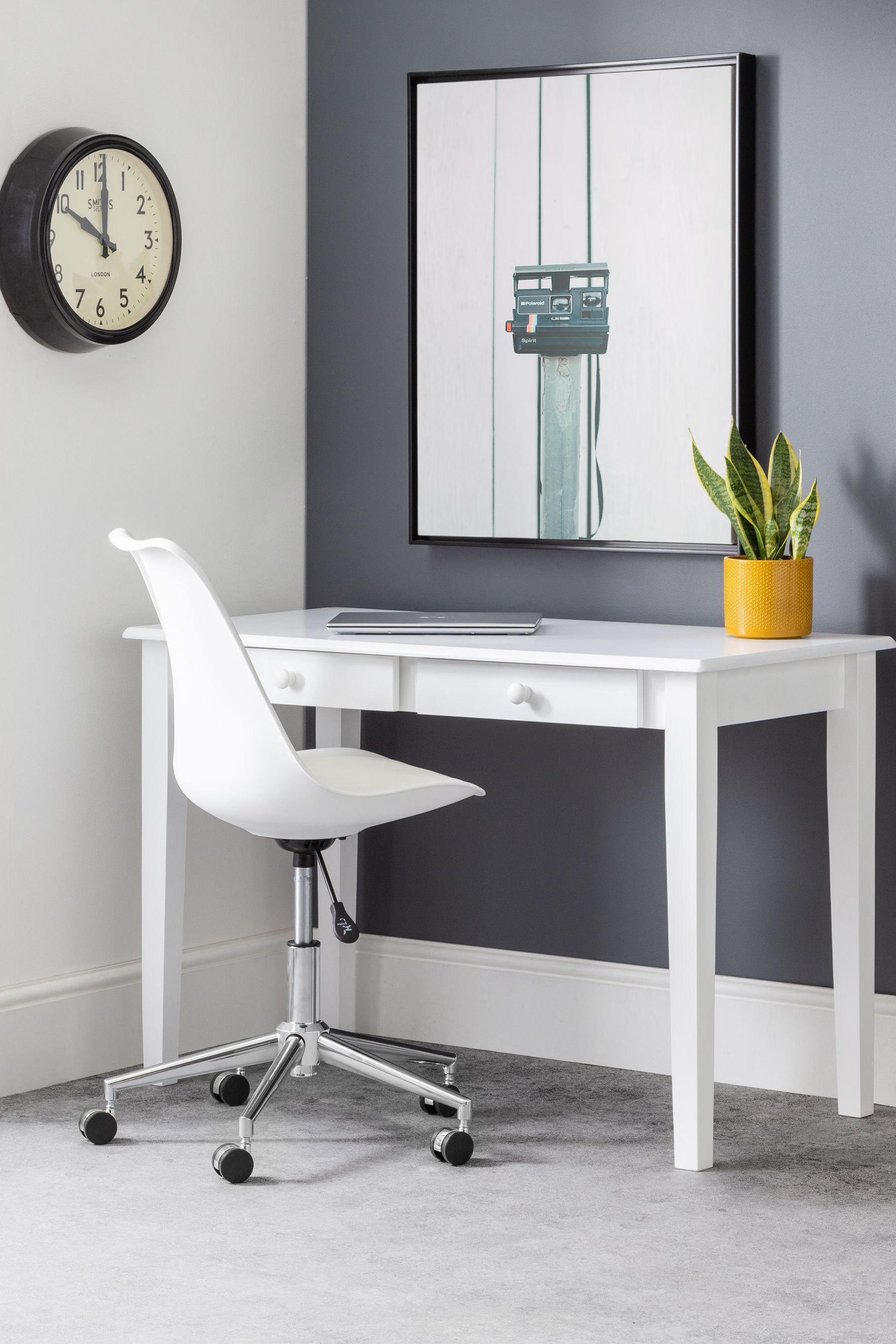 Buy Julian Bowen White Erika Office Chair from the Next UK online shop