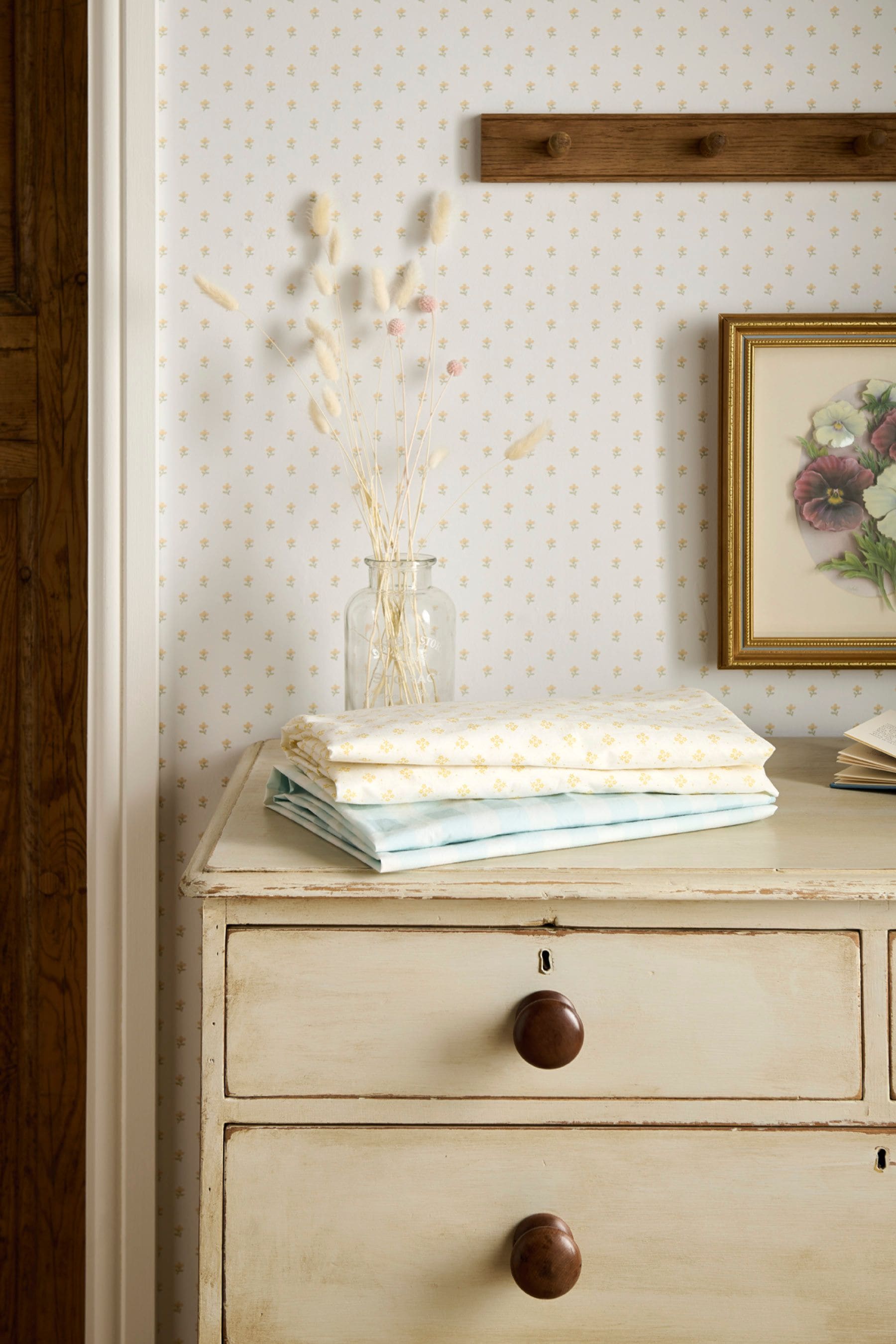 Buy Mamas & Papas x Laura Ashley 2 Pack Gingham Gingham Fitted Cot Bed