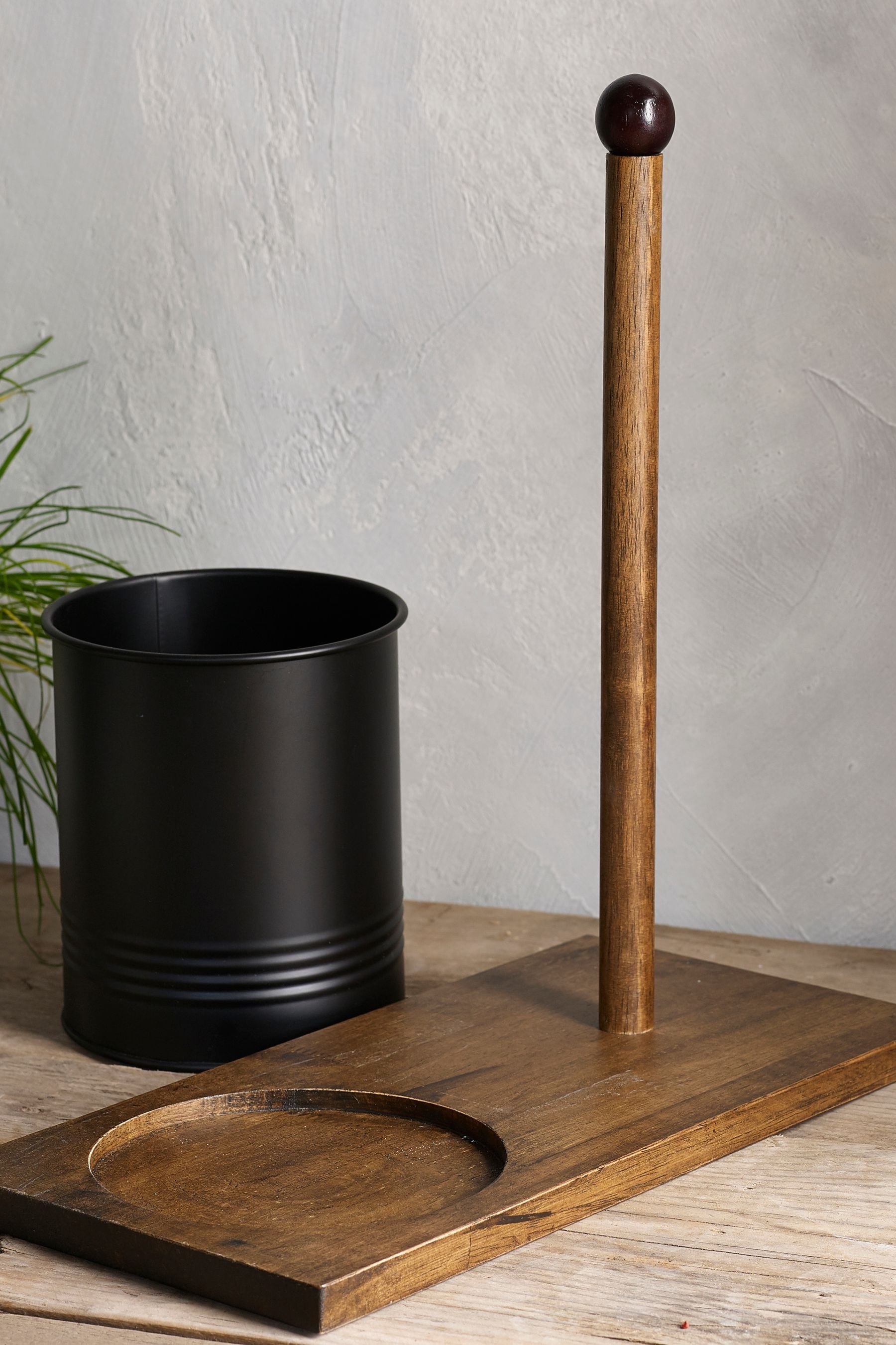 Buy Bronx Kitchen Roll Holder And Utensil Pot from the Next UK online shop