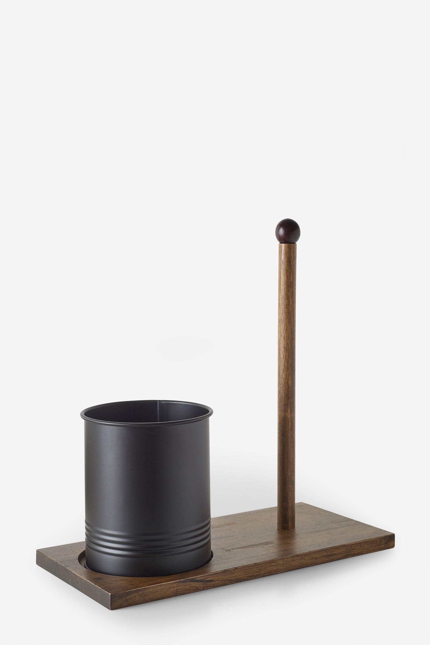 Buy Black Bronx Kitchen Roll & Utensil Holder from the Next UK online shop