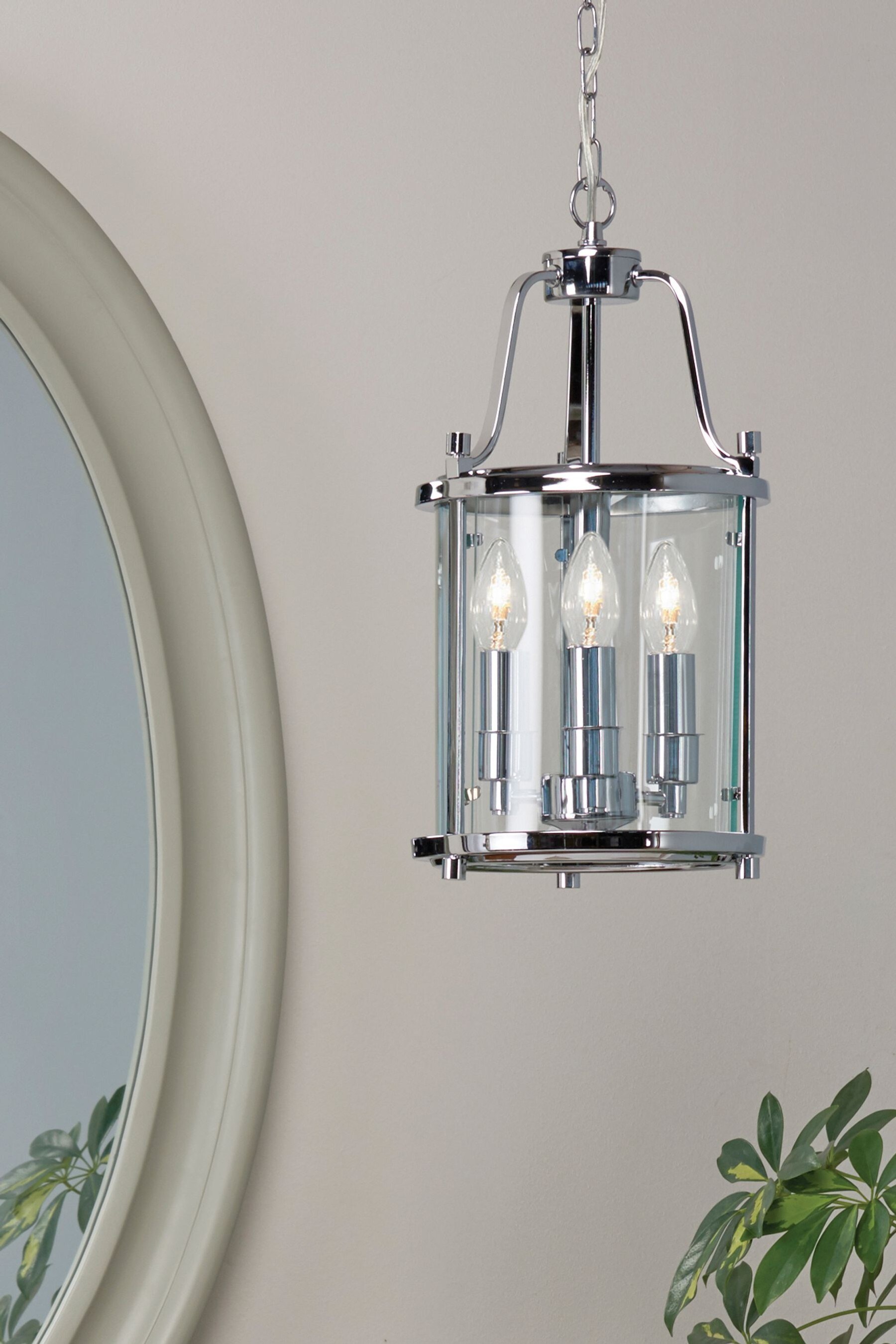 Buy Village At Home Chrome Syble Ceiling Light Pendant from the Next UK
