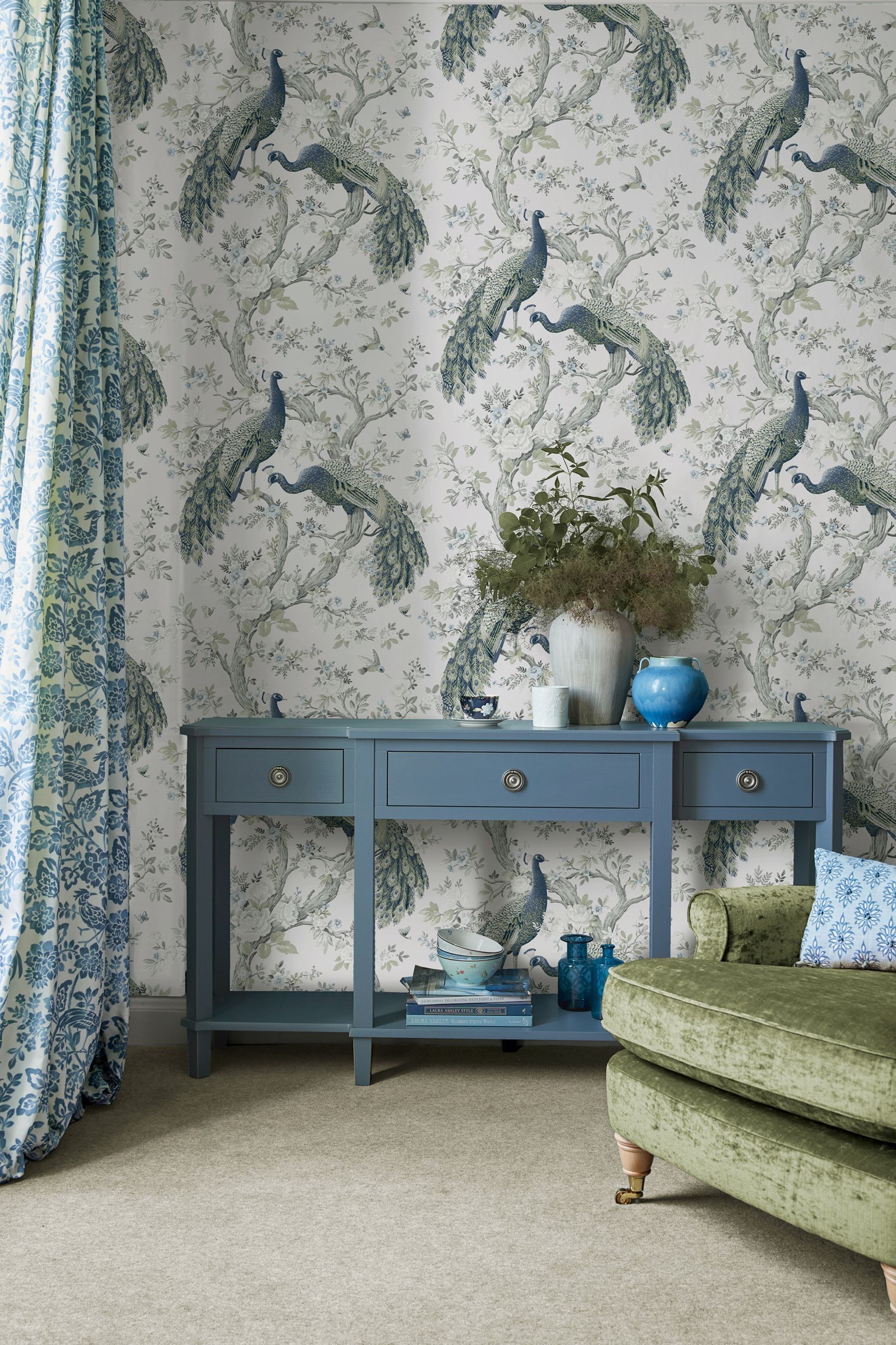 Buy Laura Ashley Belvedere 10M Wallpaper from the Laura Ashley online shop